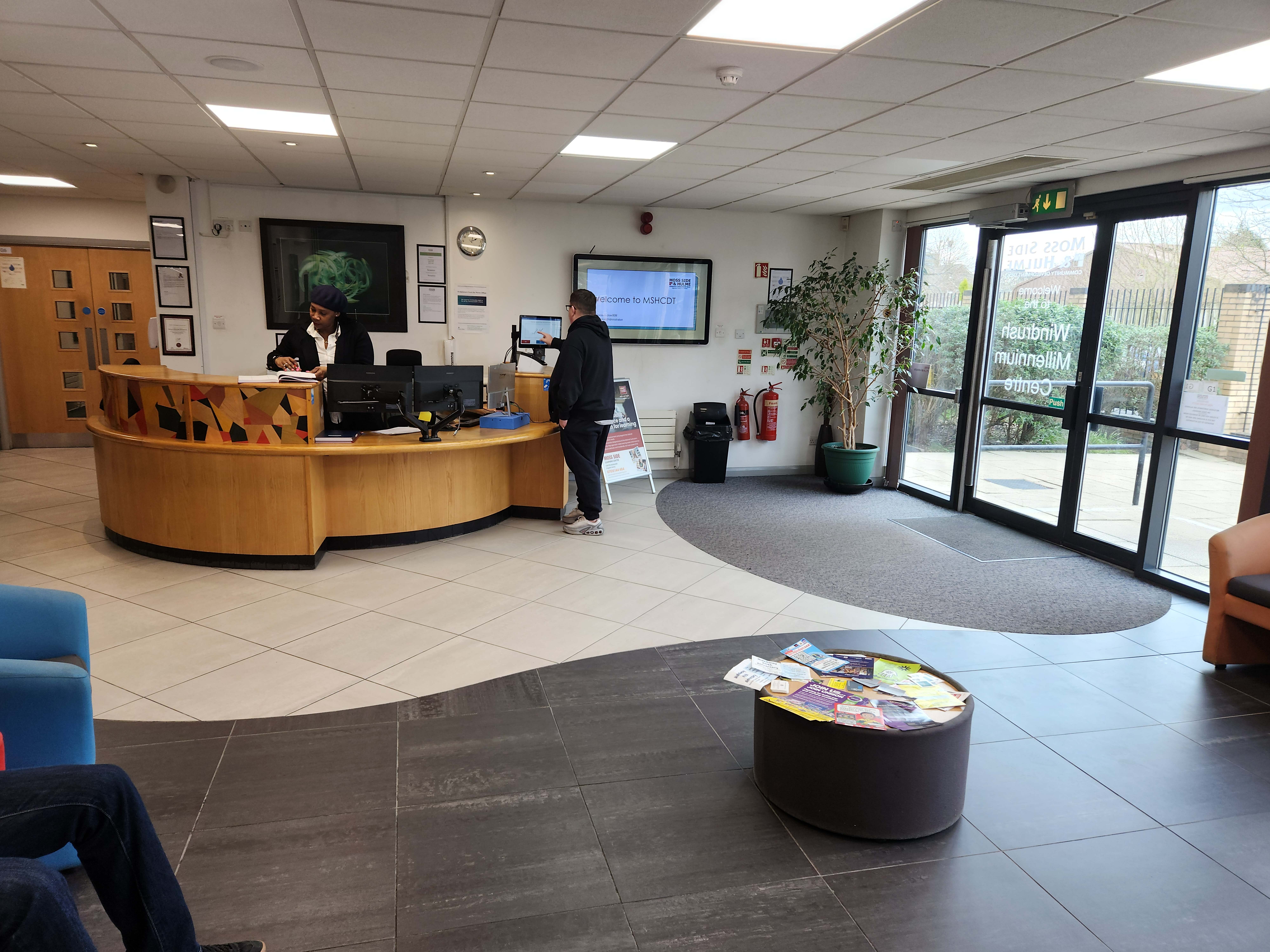 MSHCDT Reception Area