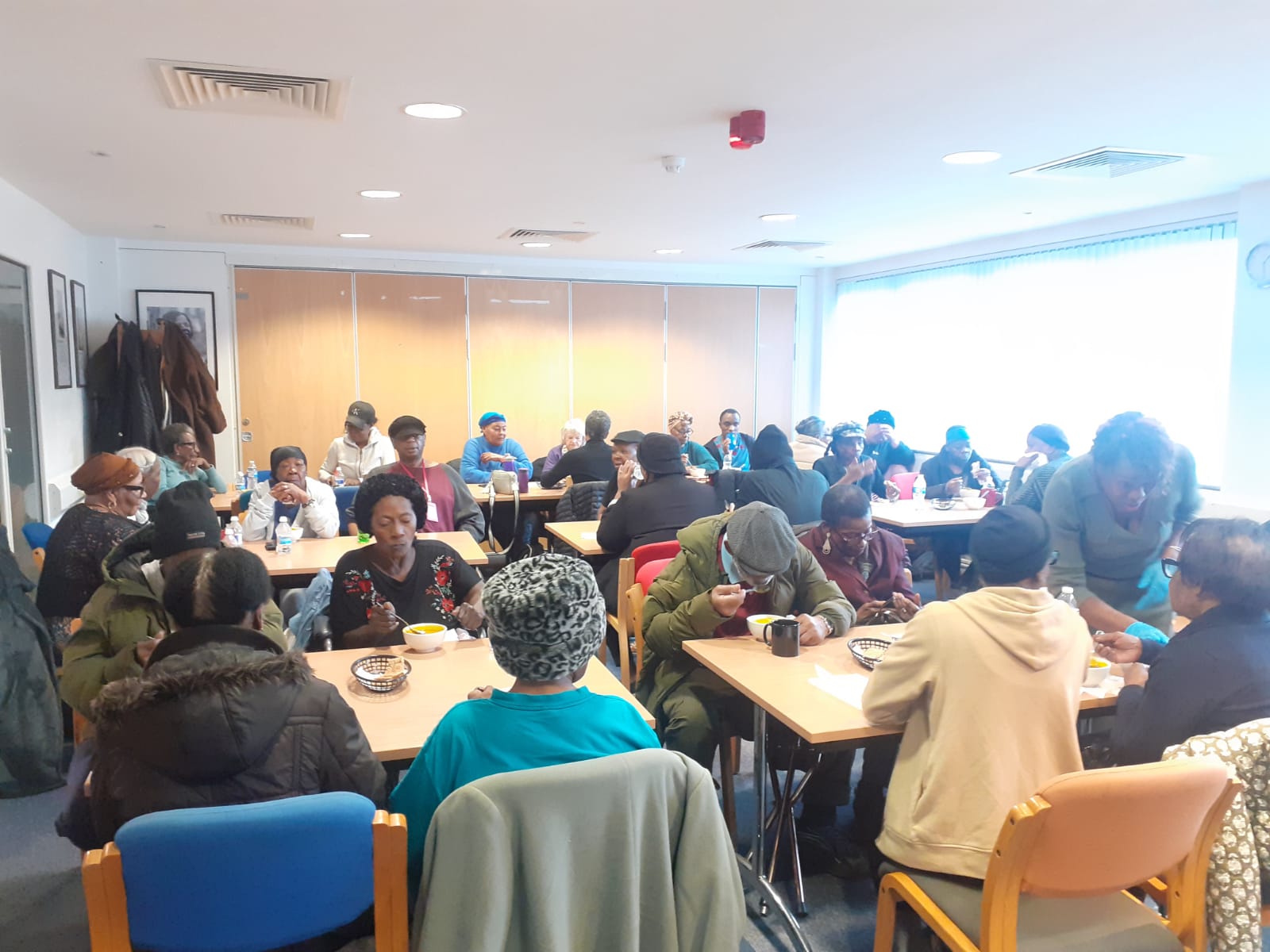 Community Soup Kitchen - People dining together